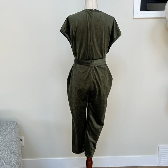 DRA Women's Ciara Jumpsuit Size S In Olive - Picture 5 of 11